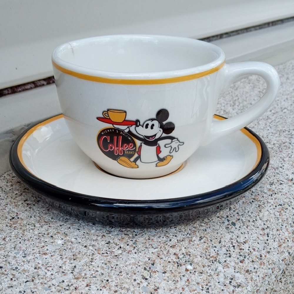 Disney Black and White Theme Perks Mug